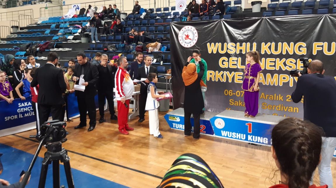 Wushi Kung Fu Geleneksel Türkiye Şampiyonası'nda Birinciliğimiz Var.